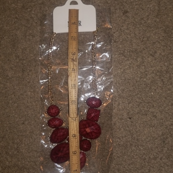 Red Rock Candy Necklace - Picture 3 of 3